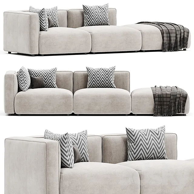Arya Modular Sofa 3D Model Arya Modular Sofa 3D Model