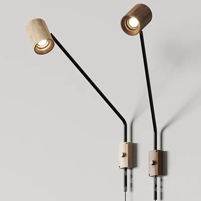 Asaf Weinbroom Side Bed Spot 3D Model