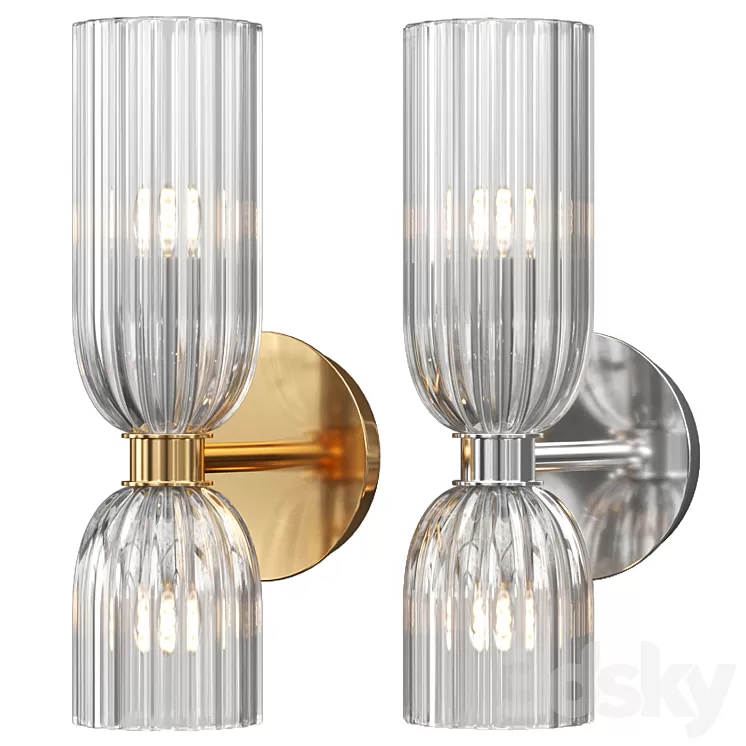 Asalea Double Bath Sconce Circa 3D Model Free Download Asalea Double Bath Sconce Circa 3D Model Free Download