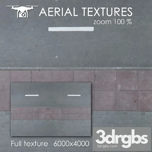 Asfalt S Trotuarom 67 3D Model Download