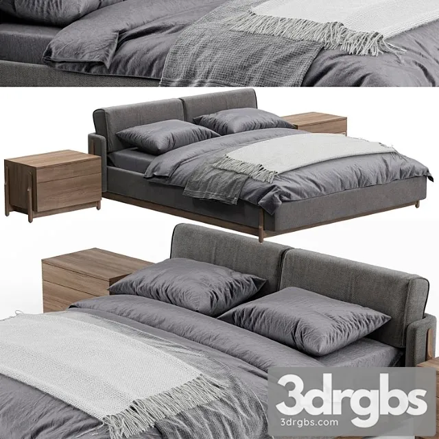 Ash bed by zegen 2 3D Model Download Ash bed by zegen 2 3D Model Download