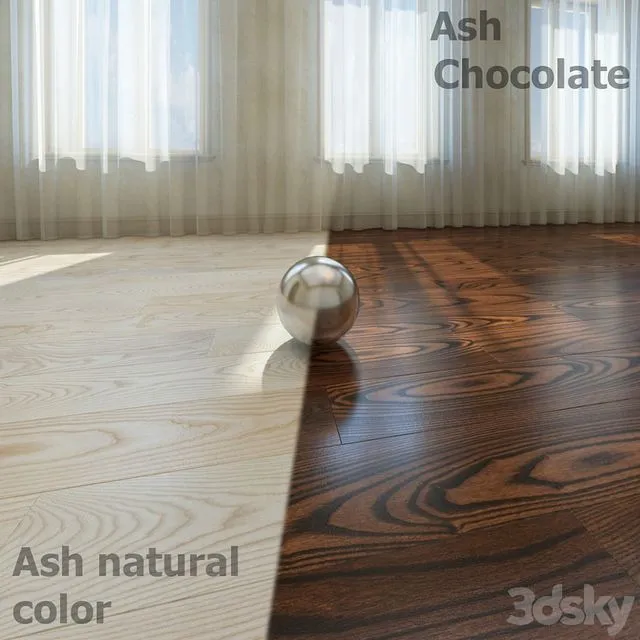Ash_Chocolate_Ash_natural_color 3D Model Ash_Chocolate_Ash_natural_color 3D Model