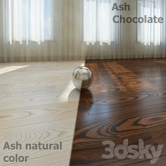Ash_Chocolate_Ash_natural_color 3DModel Ash_Chocolate_Ash_natural_color 3DModel