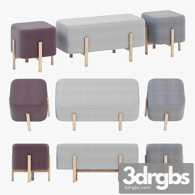 Ashi pufs 2 3D Model Download