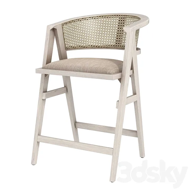 Ashley Taylor home Tabitha counter stool 3DModel Ashley Taylor home Tabitha counter stool 3DModel
