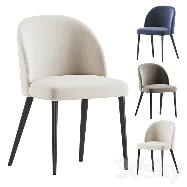 Ashville Chair by Cazarina 3D Model Ashville Chair by Cazarina 3D Model