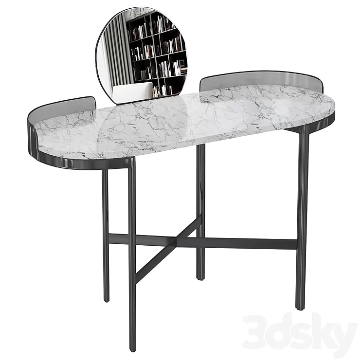 Asia dressing table by bonaldo 3D Model Free Download