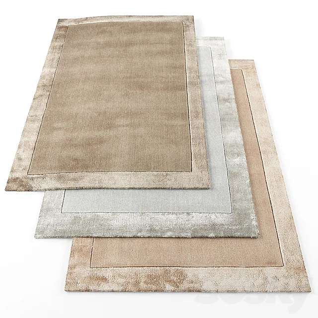 Asiatic ascot rugs 3D Model Asiatic ascot rugs 3D Model