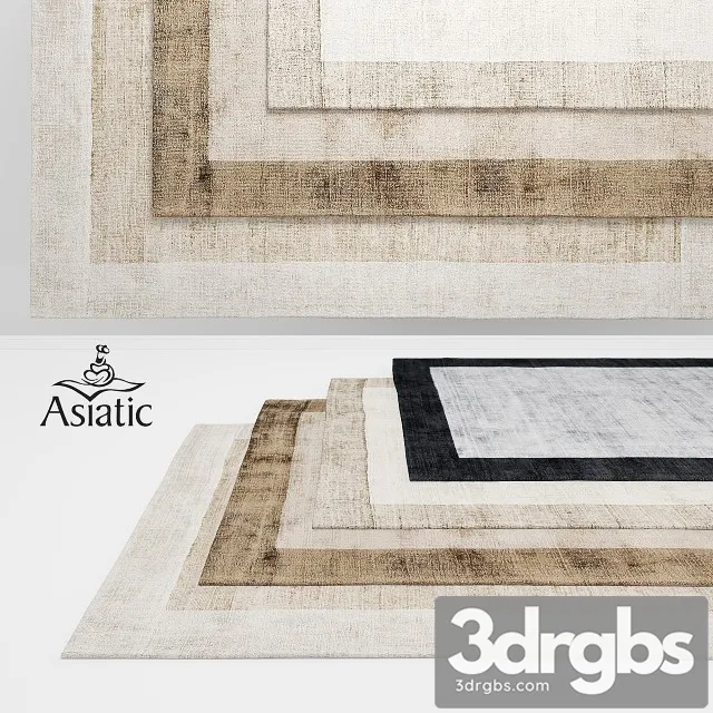 Asiatic Blade Border Rugs 3D Model Download Asiatic Blade Border Rugs 3D Model Download