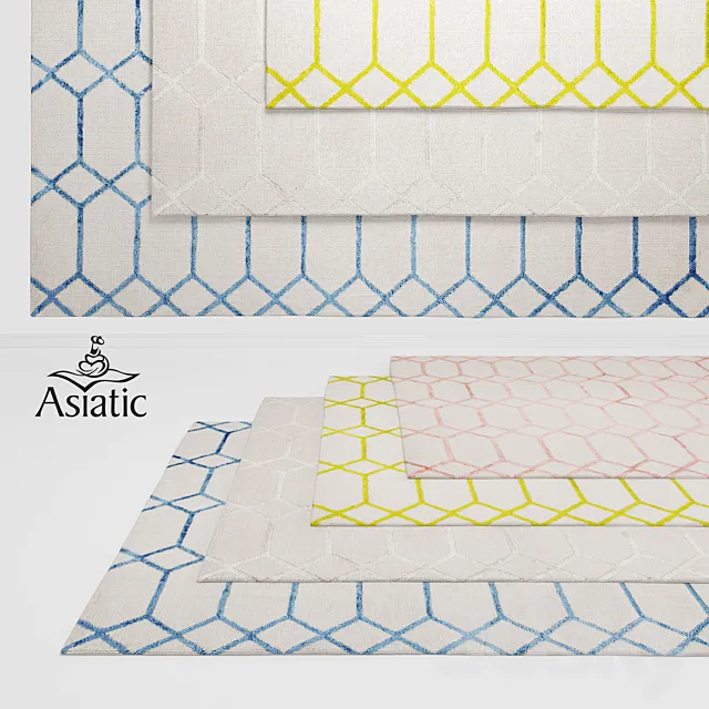 Asiatic Koko Rugs 3DModel Asiatic Koko Rugs 3DModel