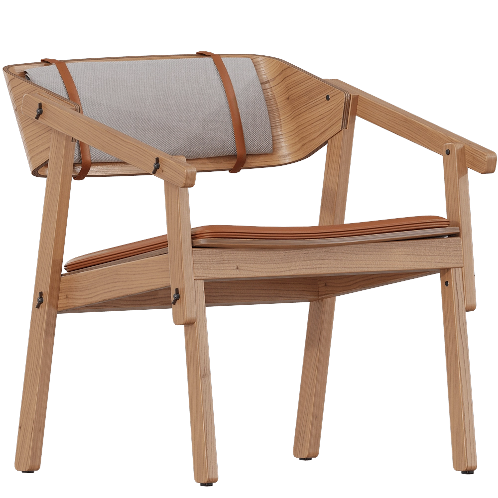 Askia – Lounge chair Atelier 3D Model