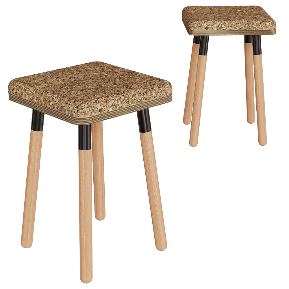 Askia – Stool Marco 3D Model Askia – Stool Marco 3D Model