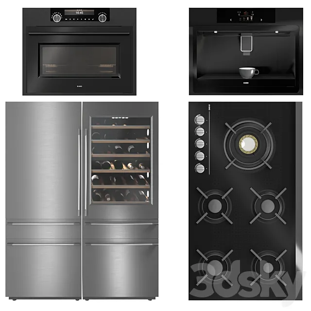 asko kitchen appliance 3D Model asko kitchen appliance 3D Model