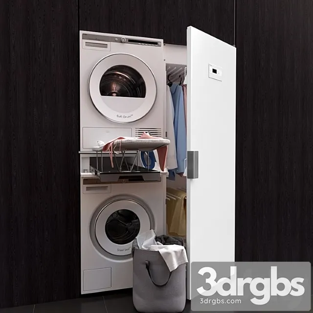 Asko laundry 3D Model Download