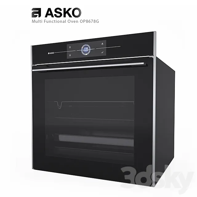 ASKO Multi Functional Oven OP8678G 3D Model