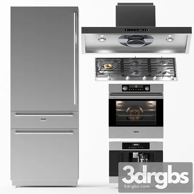 Asko Pro Series 3 Equipment Set 3D Model Download