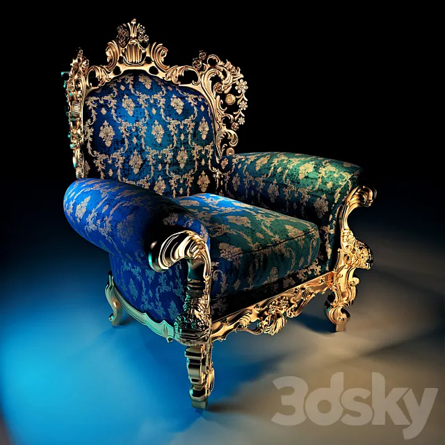 ASNAGHI INTERIORS – chair 3D Model