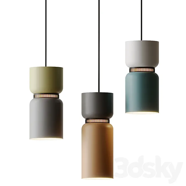 Aspen 17A Suspension Lamp from B.LUX 3DModel