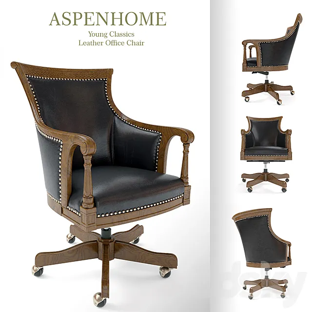 Aspenhome Office Chair 3D Model