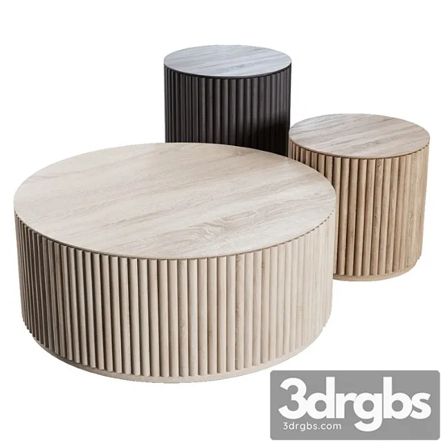 Asplund Grand Palais And Petit Palais Tables 3D Model Download