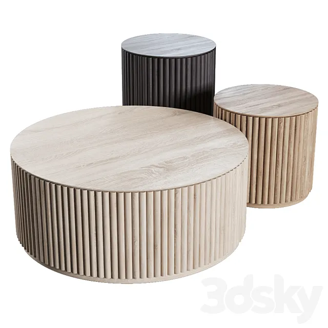 ASPLUND Grand Palais and Petit Palais tables Vray 3D Model