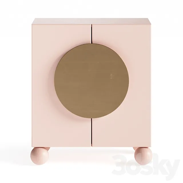 Asplund Mon Bedside Table 3D Model Asplund Mon Bedside Table 3D Model