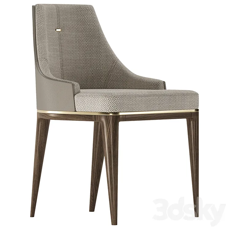 Aster – Alaton dining chair 3D Model Free Download