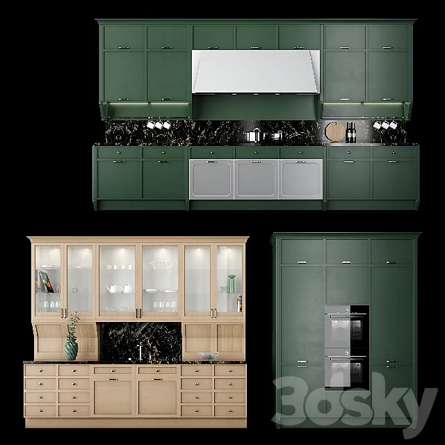 Aster Cucine Avenue 3D Model