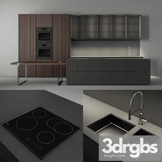 Aster cucine pure glam 3D Model Download