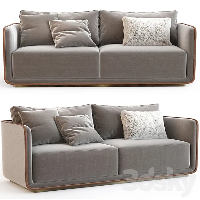 Aster Denning sofa 3D Model Aster Denning sofa 3D Model