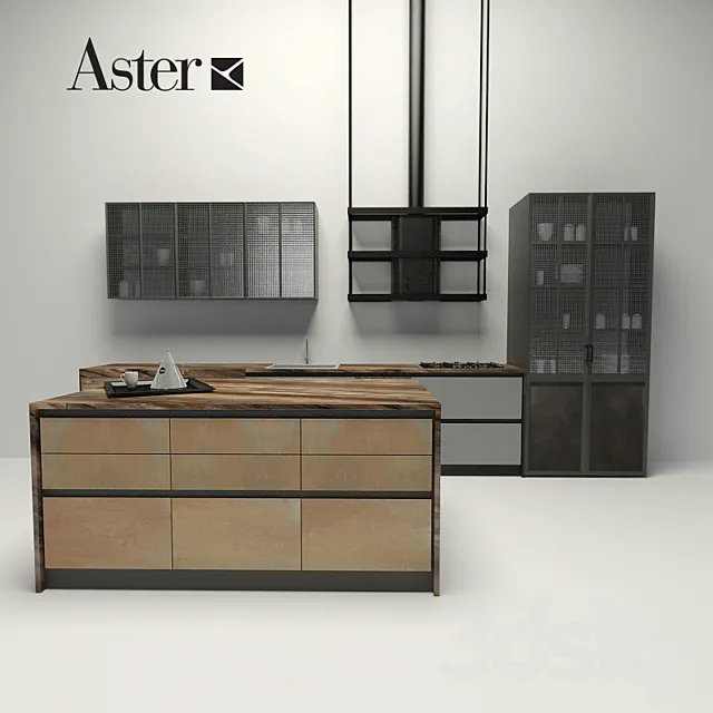 Aster – factory 3D Model