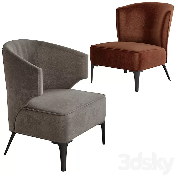 ASTON By Minotti 3D Model