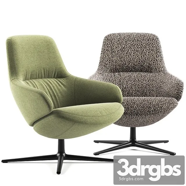 Aston Club 4 Ways Low Backrest By Arper 3D Model Download Aston Club 4 Ways Low Backrest By Arper 3D Model Download