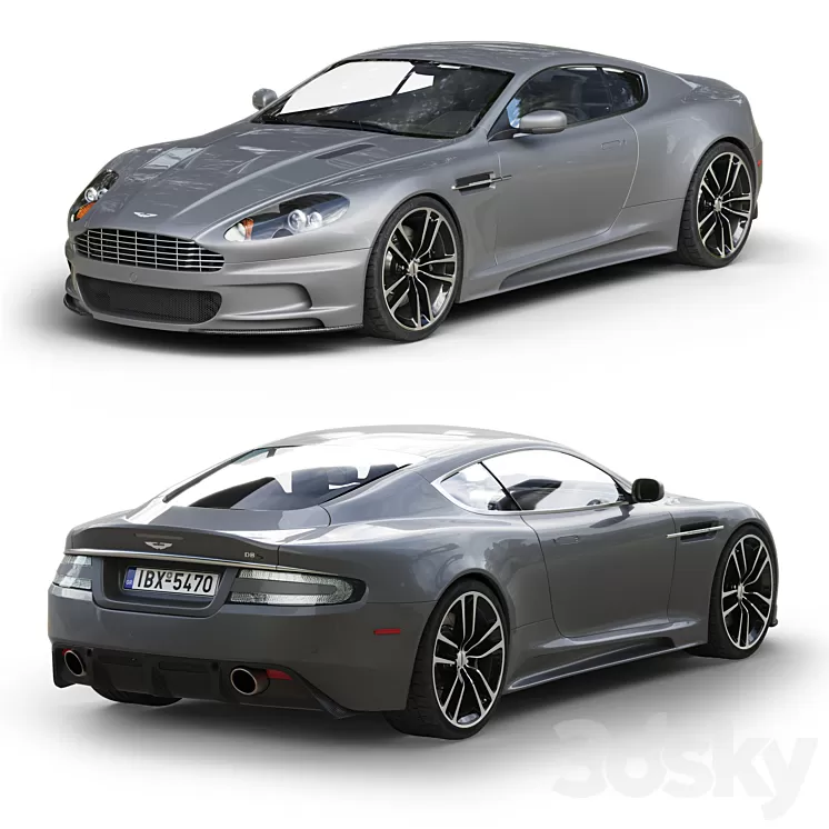 ASTON MARTIN DBS I 3D Model