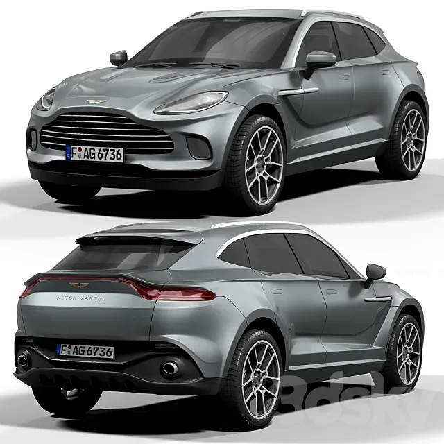Aston Martin-DBX 3D Model