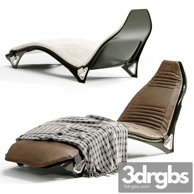 Aston martin v007 chaise longue 2 3D Model Download