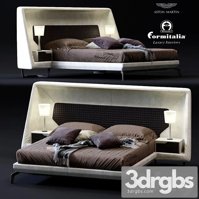 Aston martin v146 bed 2 3D Model Download Aston martin v146 bed 2 3D Model Download