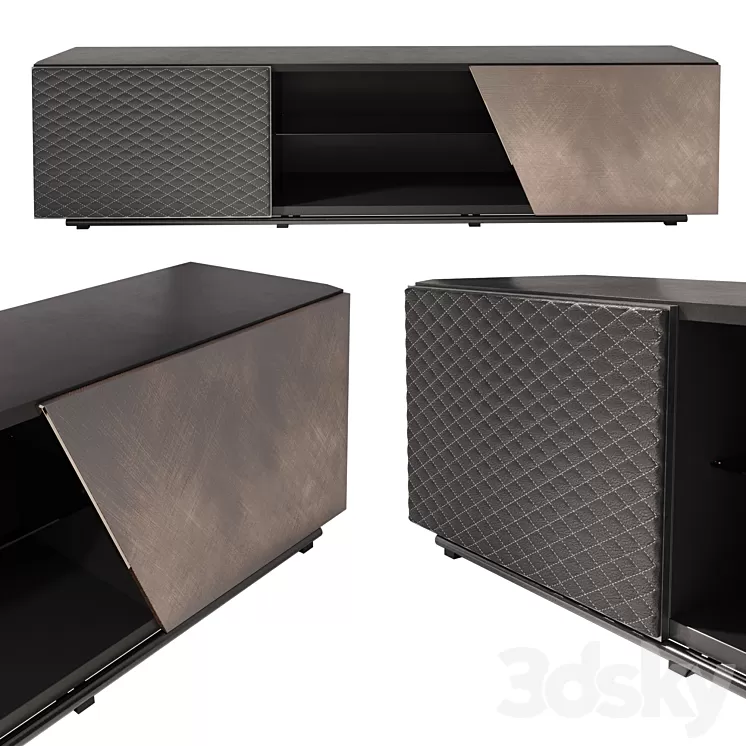 Aston tv cattelan 3D Model