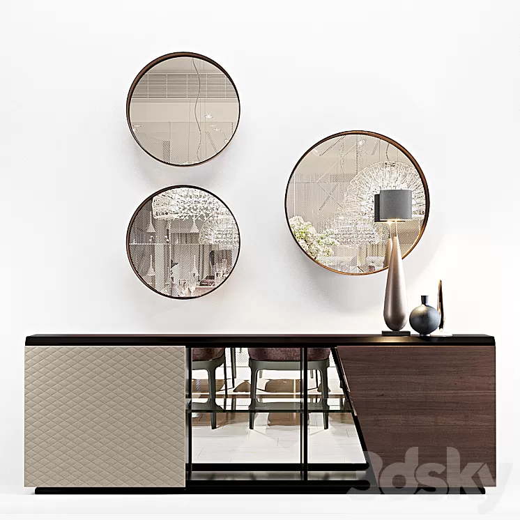 Aston & Wish by Cattelan Italia 3D Model