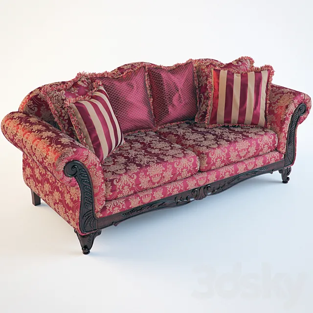 Astoria Grand Serta Upholstery Belmond Sofa 3DModel Astoria Grand Serta Upholstery Belmond Sofa 3DModel