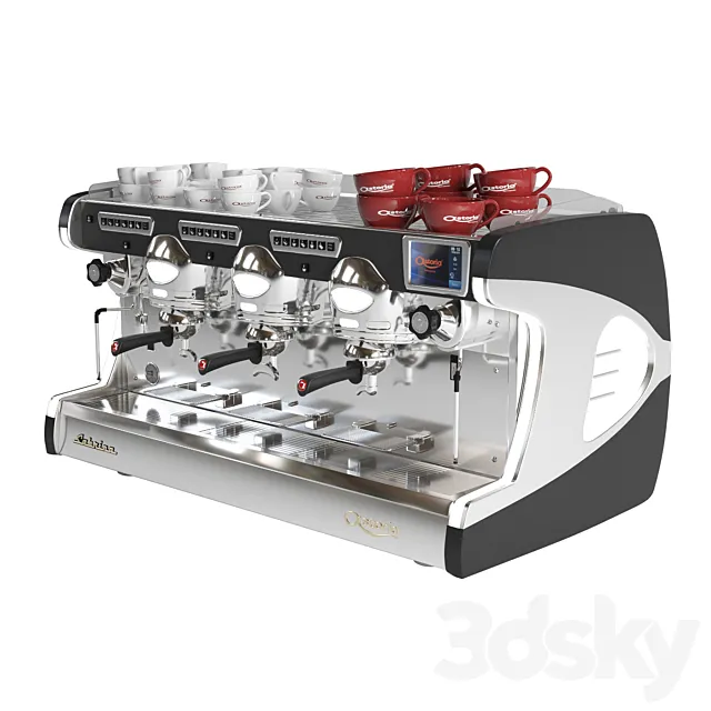 Astoria Sabrina coffee machine 3D Model Astoria Sabrina coffee machine 3D Model
