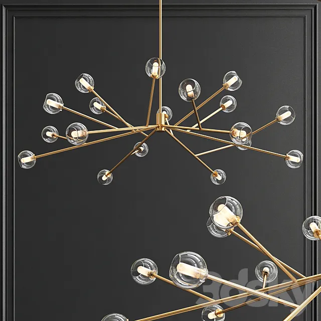 Astra Gold Lighting 3D Model