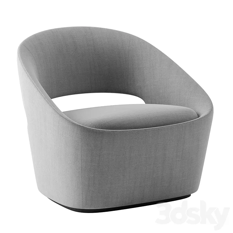 Astra lounge chair by Bernardt design 3D Model Free Download