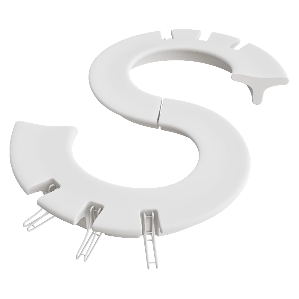 Astrini Design – City alphabet Letter S 3D Model