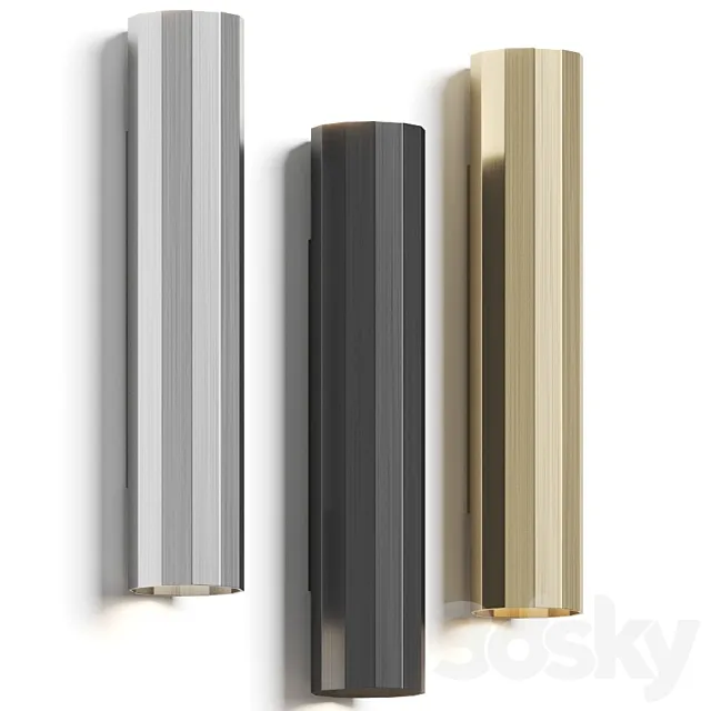 Astro Hashira Wall Lamp 3DModel Astro Hashira Wall Lamp 3DModel