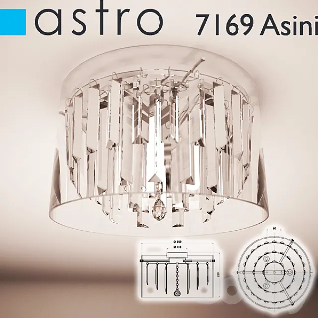Astro Lighting Asini 7169 3D Model Astro Lighting Asini 7169 3D Model