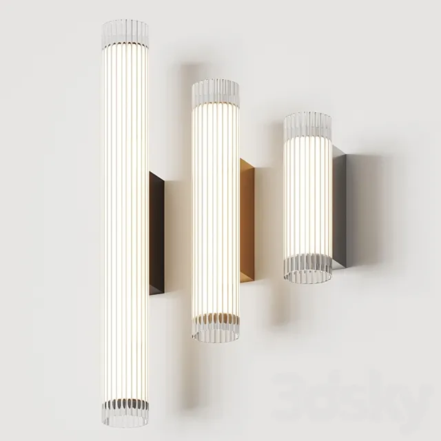 Astro Lighting Io Wall Lamps 3D Model Astro Lighting Io Wall Lamps 3D Model