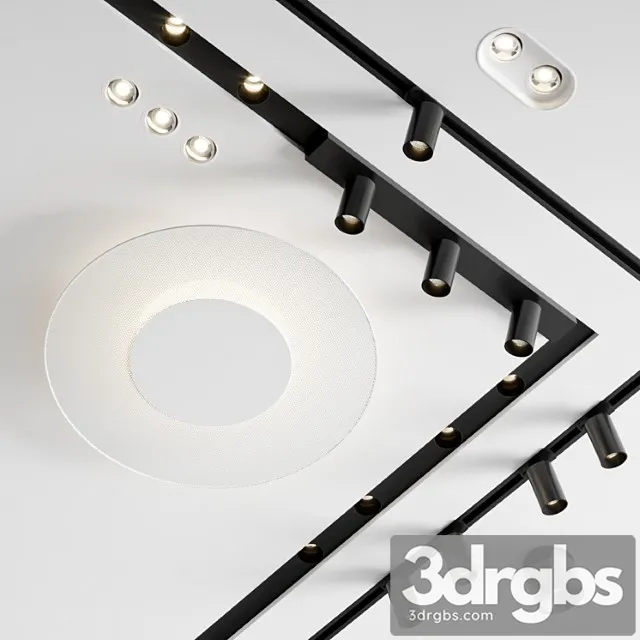 Astro Lighting Set 3D Model Download