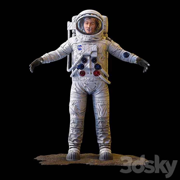 Astronaut 3D Model