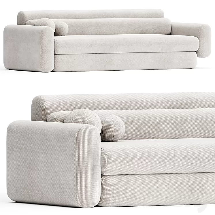 ASYM SOFA 3D Model Free Download